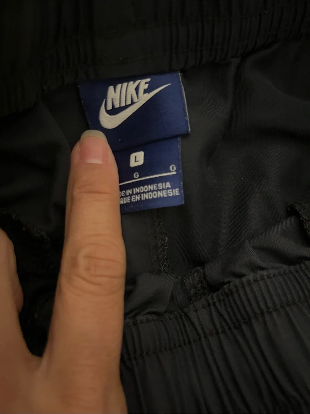 Nike Men’s Navy Drawstring Jogger Pants L